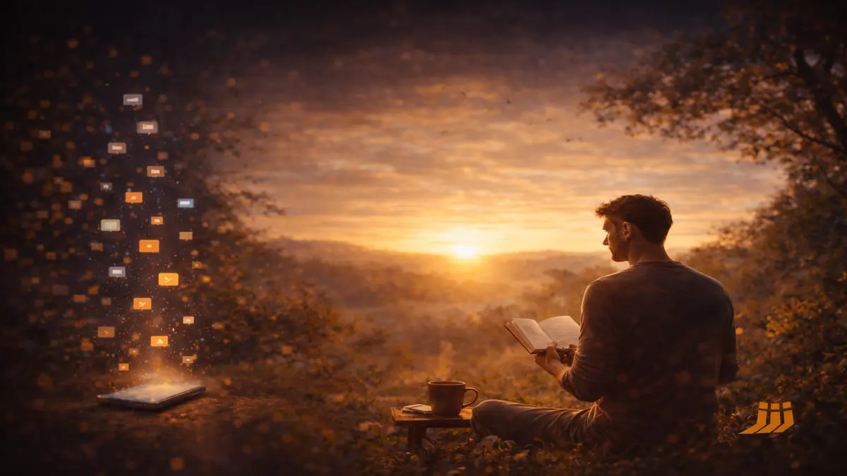 سجن الزجاج: كيف يسرق هاتفك حياتك بينما تعتقد أنك تعيشها؟