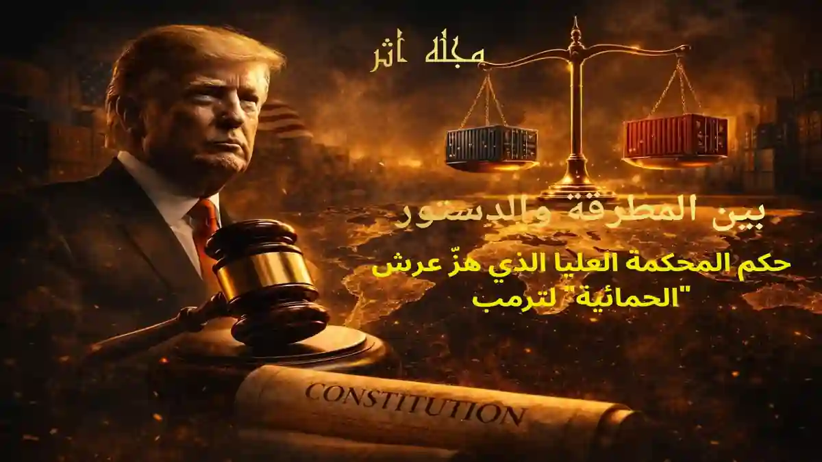 بين المطرقة والدستور: زلزال الرسوم الجمركية وصراع السلطة في أمريكا 2026
